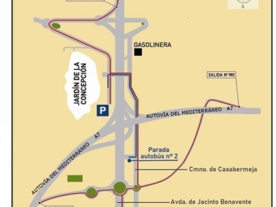 Mapa de acceso