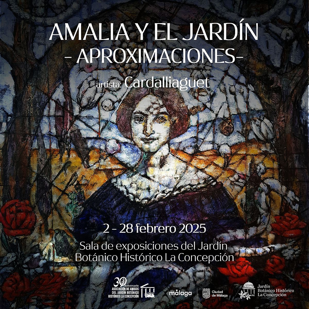 cartel amalia y el botanico-instagram